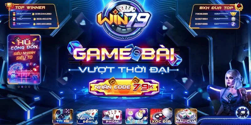 Giới thiệu về cổng game WIN79