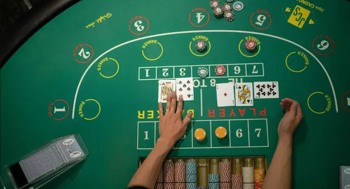 Basic terms and rules in the game of baccarat